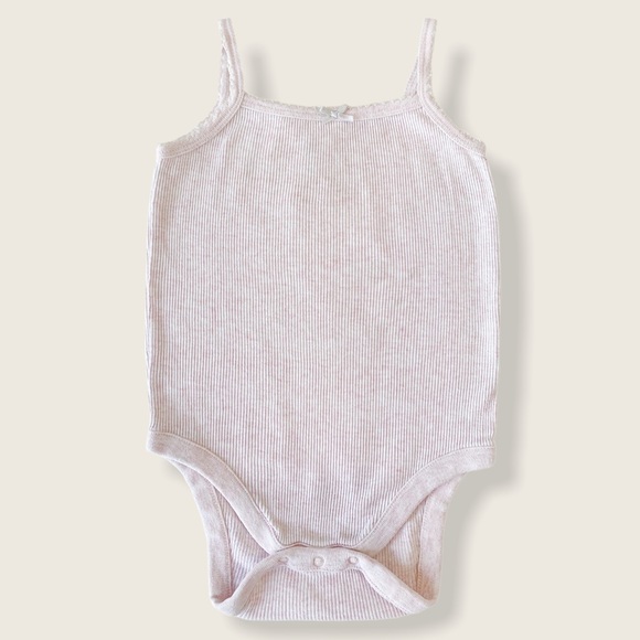 Baby Gap 6-12M Picot Trim Ribbed Bodysuit Bundle - Picture 6 of 8